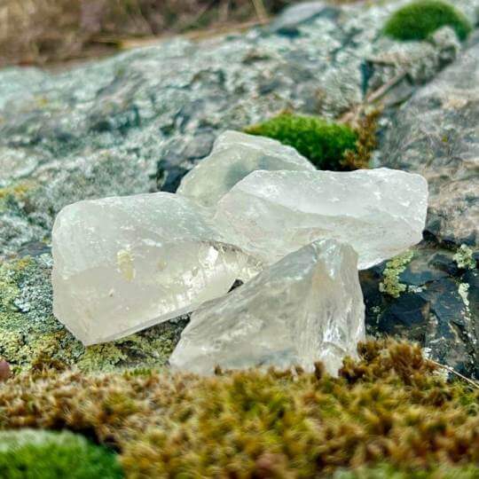 Surový brazilský Křišťál